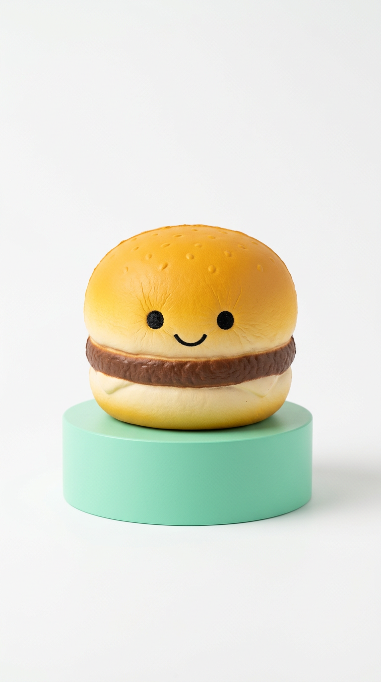 Sunbeam Burger collectible squishy